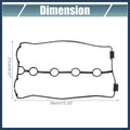 Engine Valve Cover Gasket Seals O-Ring for Chevrolet Aveo (2004-2011)