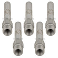 Set of 5 Bosch Fuel Injectors for Audi 4000 Coupe Quattro VW Quantum (1980–1987)