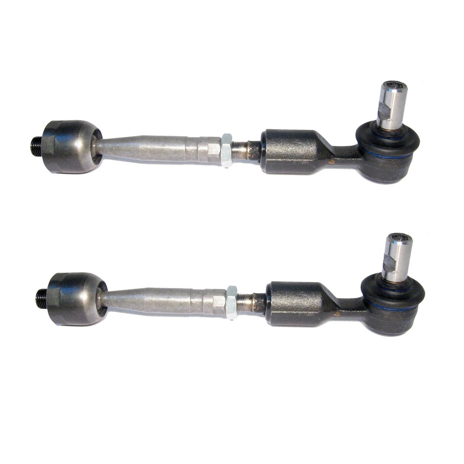 Set of 2 Front Steering Tie Rod End Assemblies for Audi A4 A6 Quattro (1996–2005)