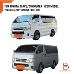 Fog Lamp Spot Light for Toyota Hiace Commuter H200 (2014-2019) Black Cover