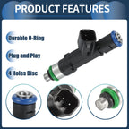 6X Fuel Injector for Mazda B3000 (2002–2007) No.1F2113250