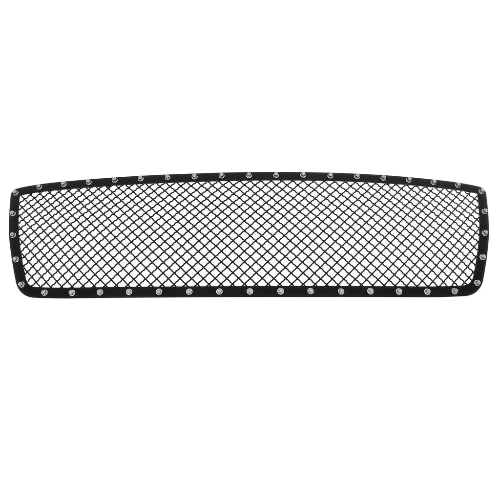 Honeycomb Upper Black Mesh Grille Insert for Ford F-150 (2004-2008)