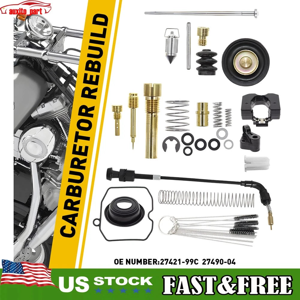 Carburetor Rebuild Kit for Harley Davidson CV40 (1999–2004)