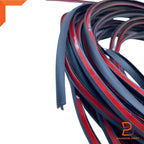 10M Premium T-Shape Rubber Edge Trim Fender Flare Seal 3M Adhesive for Car Truck