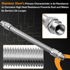 Gas Fuel Line Supply Flex Hose for Generac Generators
