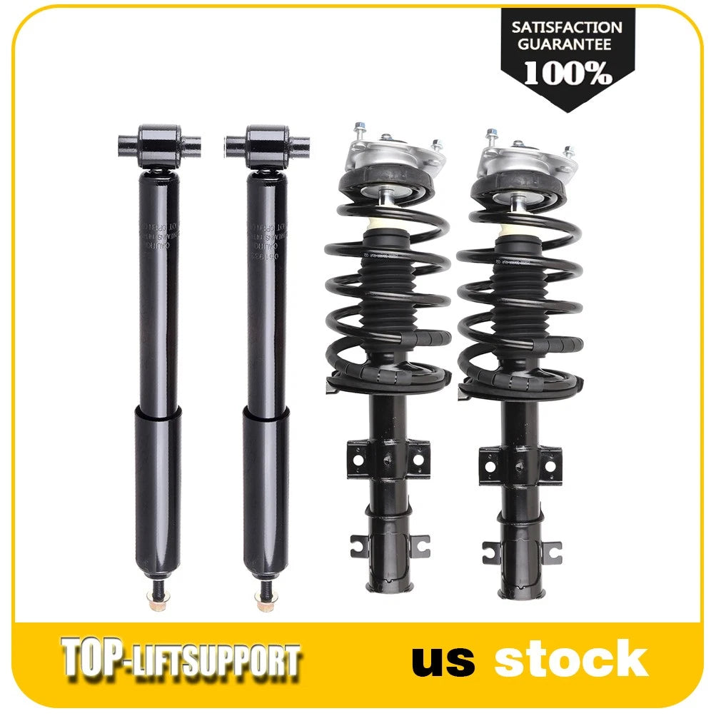 Set of 4 Complete Struts and Shocks for Volvo S60 (2001–2009)