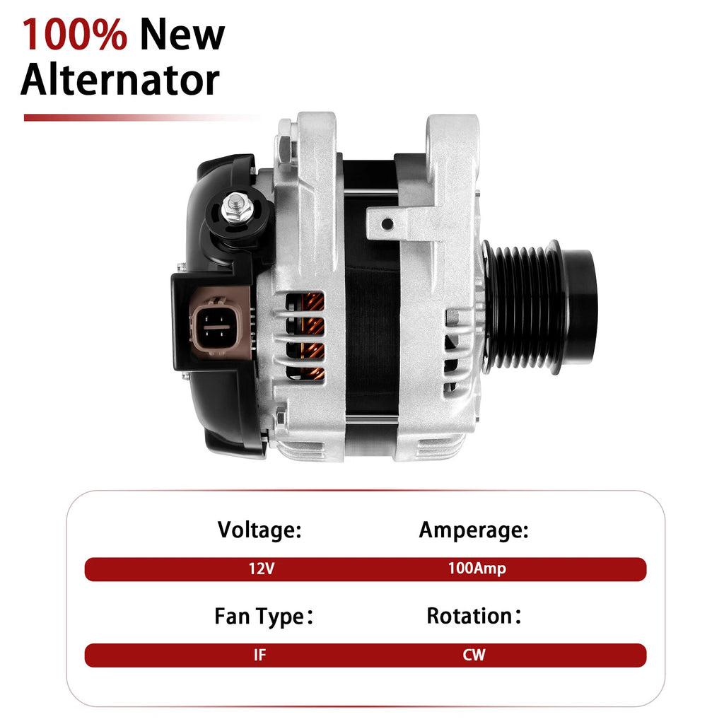 High Output Alternator for Highlander, Avalon, RX350 (2005-2013)
