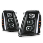 LED Signal Switchback Projector Headlights for Cadillac Escalade ESV EXT (2007–2014)
