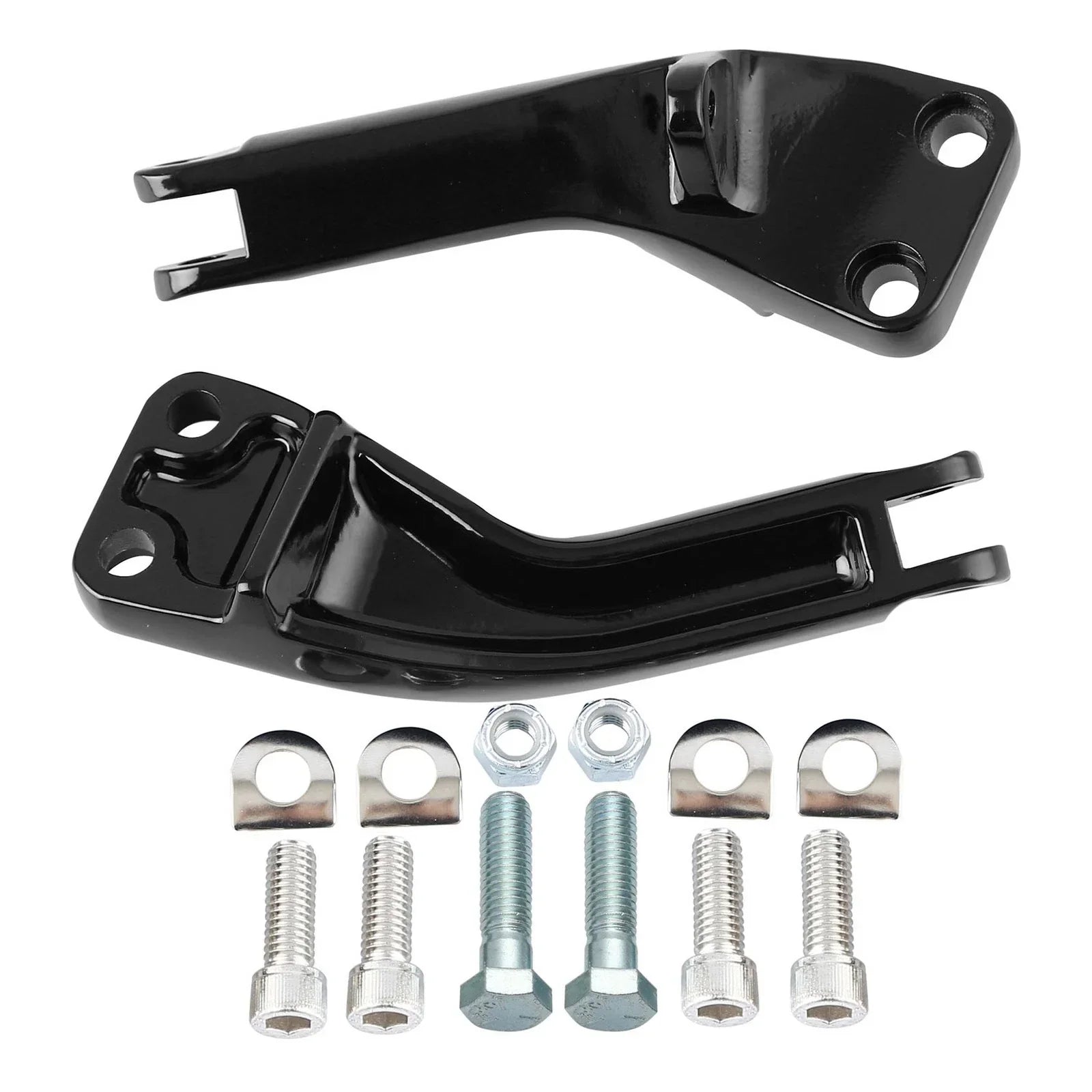 Rear Footpeg Pegs Mount Bracket for Harley Dyna Fat Bob (2007-2017)