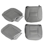 Set of 4 Front Leather Bottom Seat Covers for GMC Yukon, Chevy Tahoe (1995–1999)