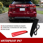 Smoked Black Lens Tail Lights for Lexus RX350 RX450h (2016–2020)