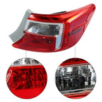 Outer Rear Brake Tail Light for Toyota Camry (2012–2014) Right Side Red
