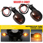 Set of 2 Smoked Turn Signal Indicator Lamps for Buell X1 Blast (1999–2002)