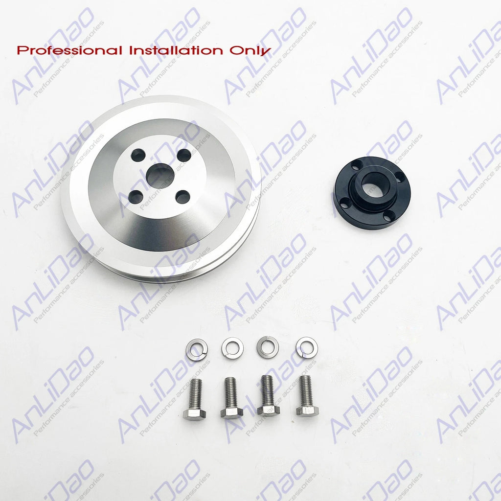 V-Belt Seawater Pump Pulley for Mercruiser Chevy 454 7.4L 502 8.2L (1991–1997) 18365T