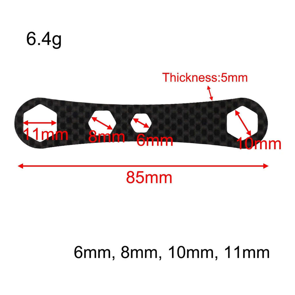 Carbon Fiber Handle Knob Cap for Fishing Tool (Open)