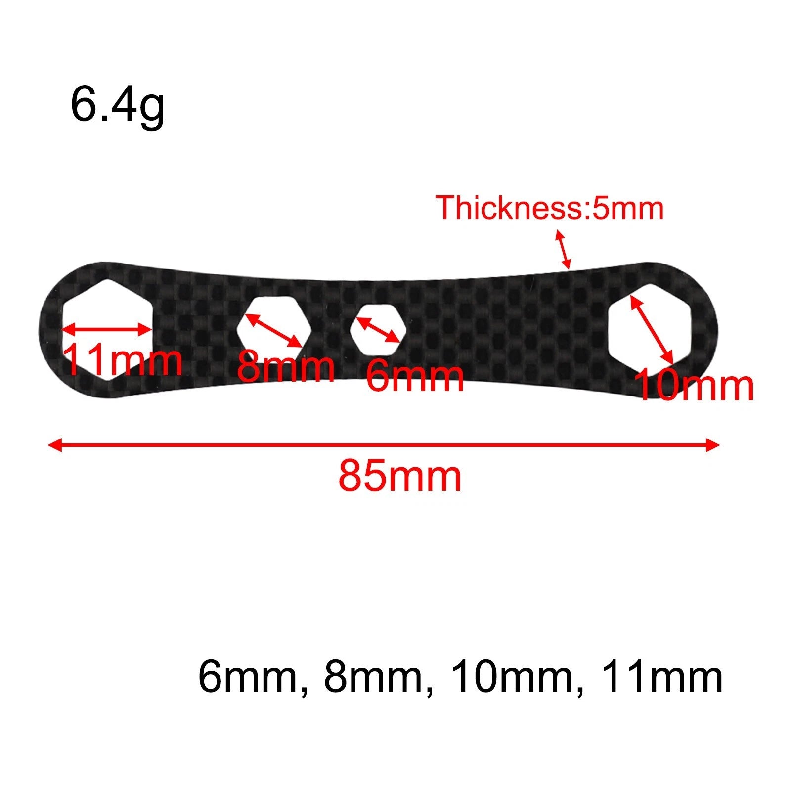 Carbon Fiber Handle Knob Cap for Fishing Tool (Open)