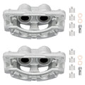 Set of 2 Front Brake Calipers w/ Bracket for Dodge Ram 2500 3500 (2011–2018)