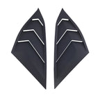 Window Quarter Louvers for Honda Accord Sedan (2018–2022) Gloss ABS