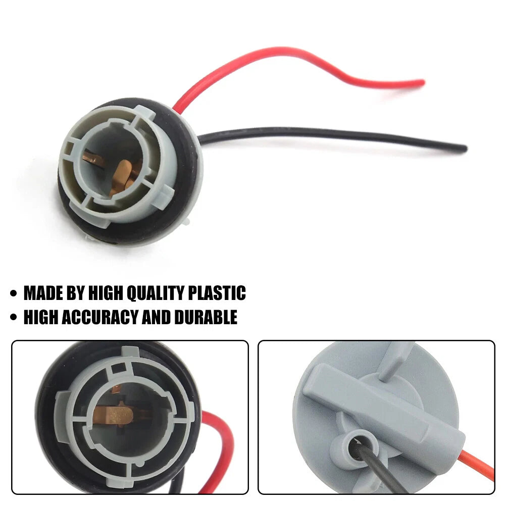 1156 Turn Signal Light Pigtail Wire Socket Harness for Universal (Universal)