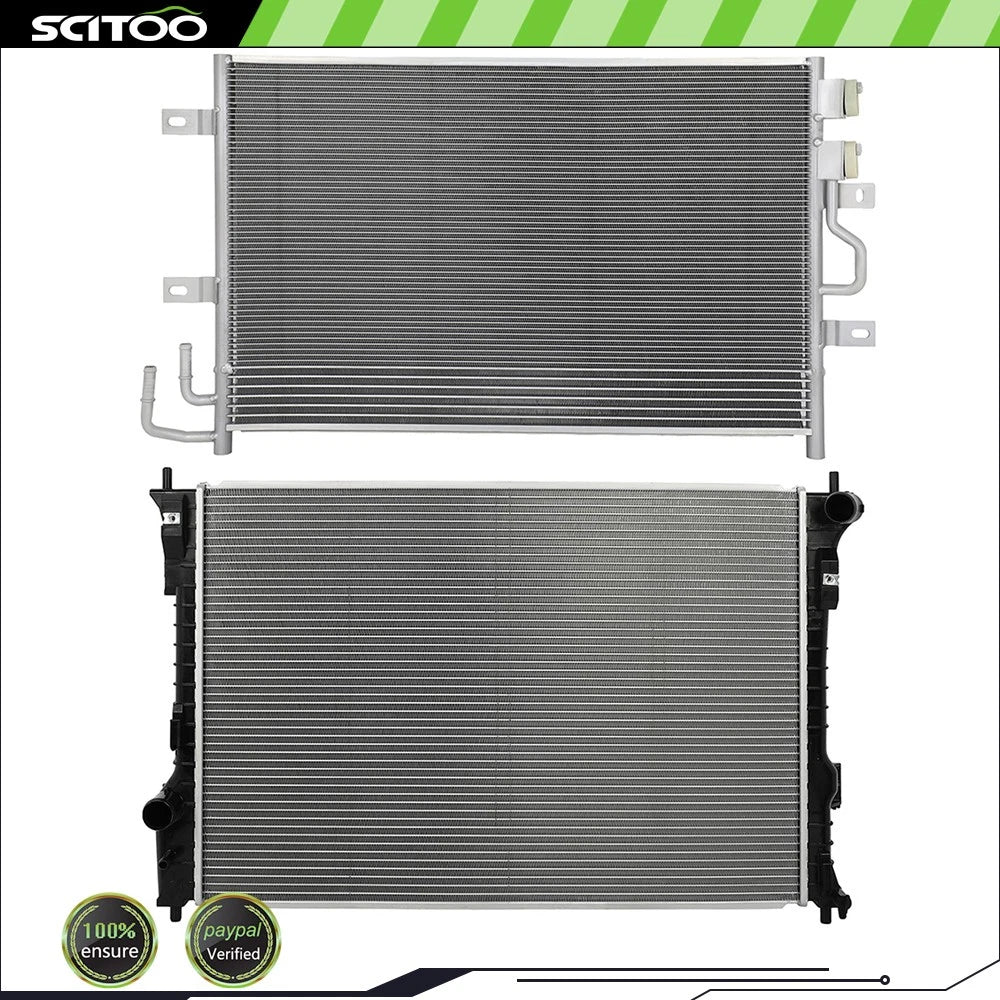 Radiator and A/C Condenser Kit for Ford Flex (2013–2018)