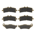 Front Rear Brake Pads for Ducati 1200 S Multistrada D air DVT (2015–2017)