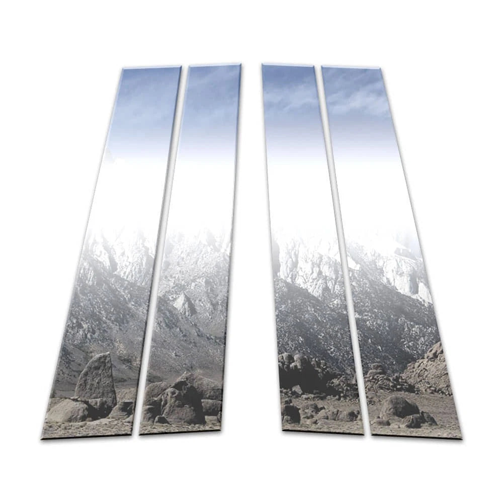 Pillar Post Covers Stainless Steel 4pc for Kia Sorento (2016–2020)