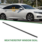 1pc Front Left Weatherstrip Window Seal No. 72450TVAA01 for Honda Accord (2018–2021)