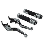 Set of 2 Titan Extendable Brake Clutch Levers for Benelli TRK502/X (2017–2023)