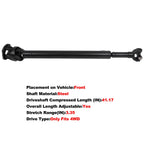 Front Driveshaft for Ford Excursion F-250 F-350 Super Duty 4WD (2000–2005)