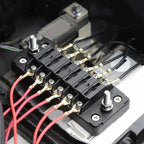 Flame retardant fuse holder for cars and boats