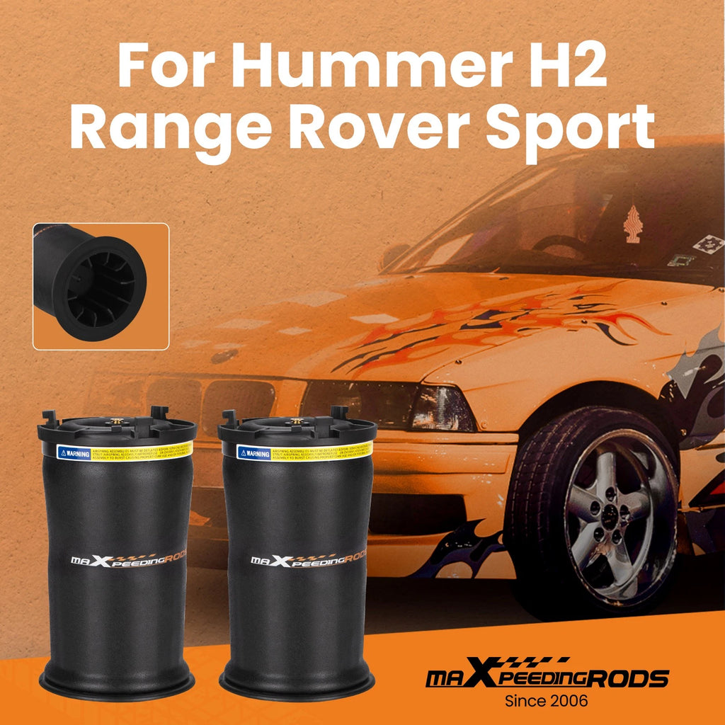 Pair Rear Air Spring Bags for Hummer H2 (2004-2009)