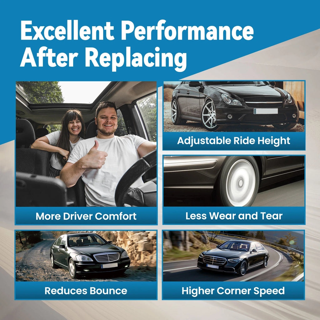 Front Left Air Suspension Strut for Mercedes W211 E320 E350 E500 CLS500 CLS550 (2003–2009)