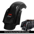Rear Fender 5" Hard Saddlebags with 6X9" Speaker Lids for Harley CVO Touring (2009–2013)