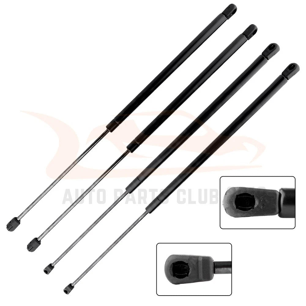 2 Hatch & 2 Hood Lift Supports for Volkswagen Beetle (1998–2010)