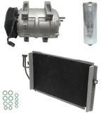 A/C Compressor Kit with Condenser for Volvo S40 2.5L (2004–2007)