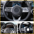 Carbon Fiber Steering Wheel Booster Cover for Universal Fit