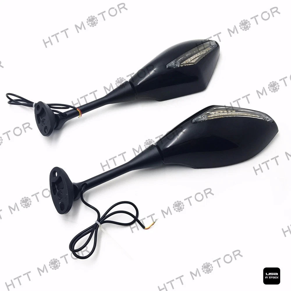 LED Turn Signal Mirrors for Honda CBR 600RR (2003–2012) & CBR 1000RR (2004–2007)