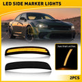 Pair of Front Side Marker Lights for Dodge Charger (2015–2022) EXV