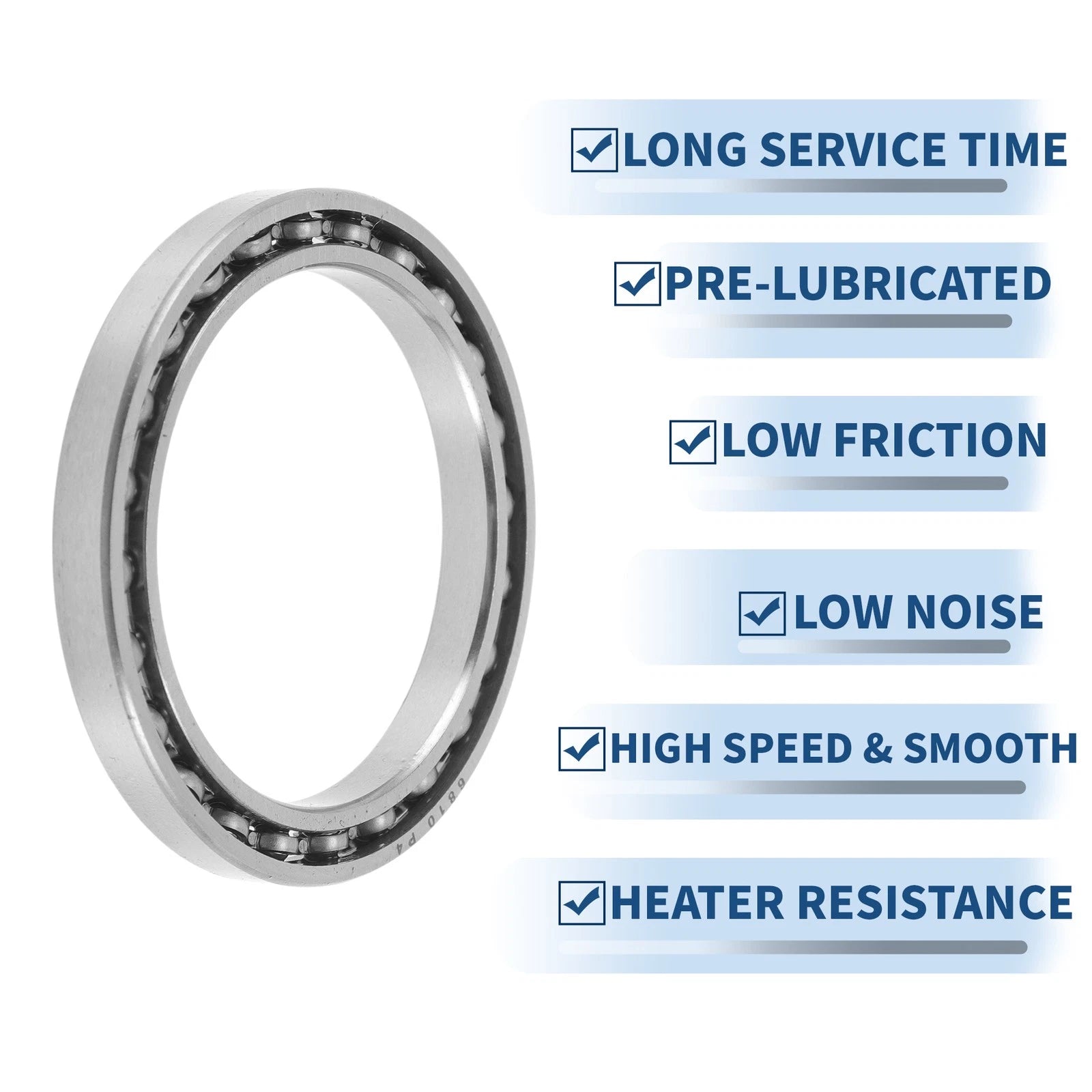 Deep Groove Ball Bearing 50x65x7mm for Scooter Skateboard (1Pc)