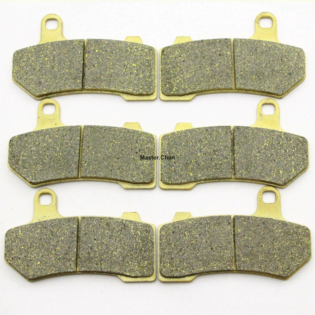 Front & Rear Brake Pads for Harley Touring FLHT FLHR FLTR (2008–2011)