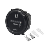 Quartz Hour Meter Digital Counter 680V for Marine Boat Trucks Cars (AC/DC)