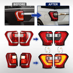 LED Tail Lights Pair for Ford Expedition (2018–2021)