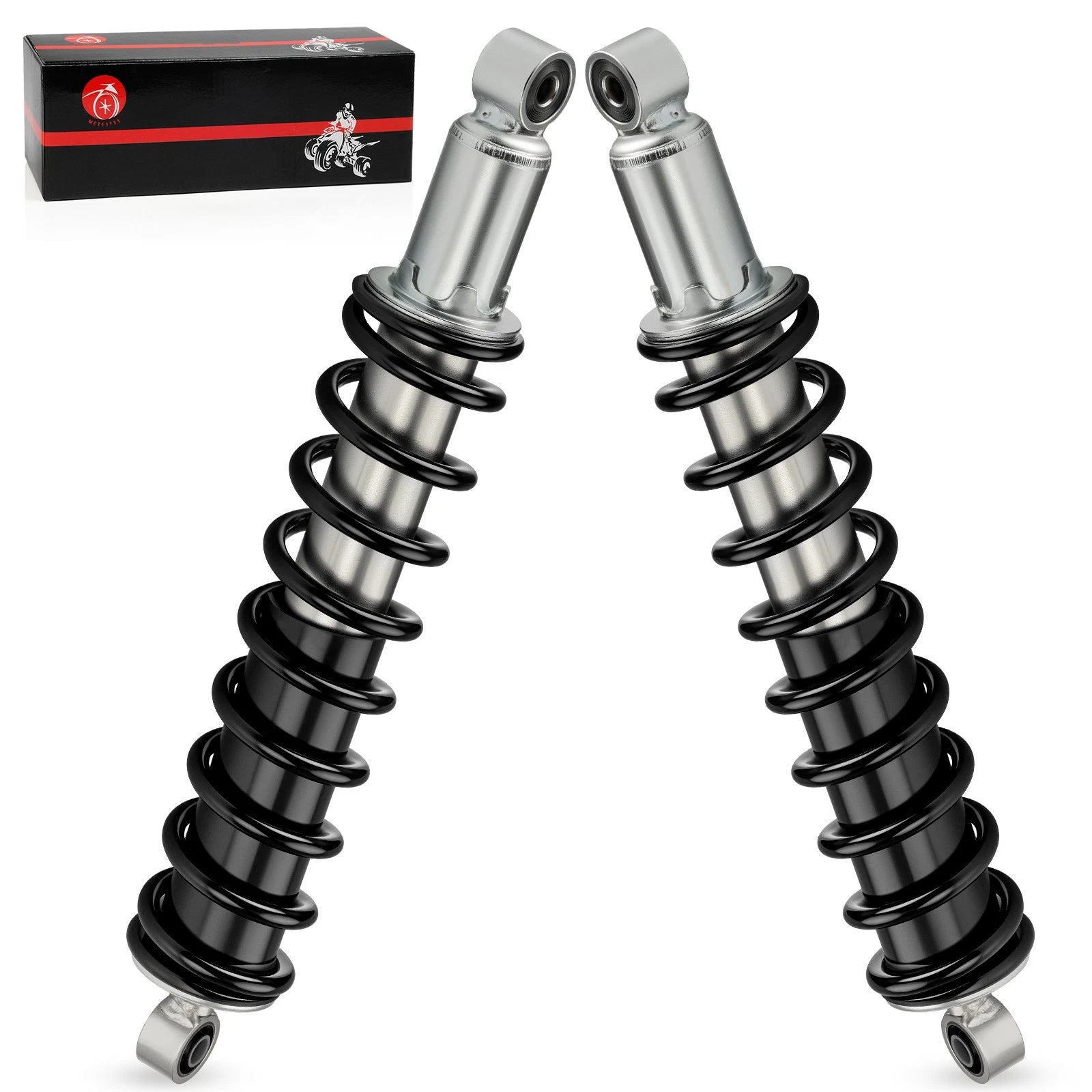 2 Heavy Duty Front Shock Absorbers for Honda Rubicon 500 TRX500 (2001–2014)