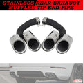 Stainless Exhaust Muffler Tip End Pipe for Porsche Cayenne (2018–2024)