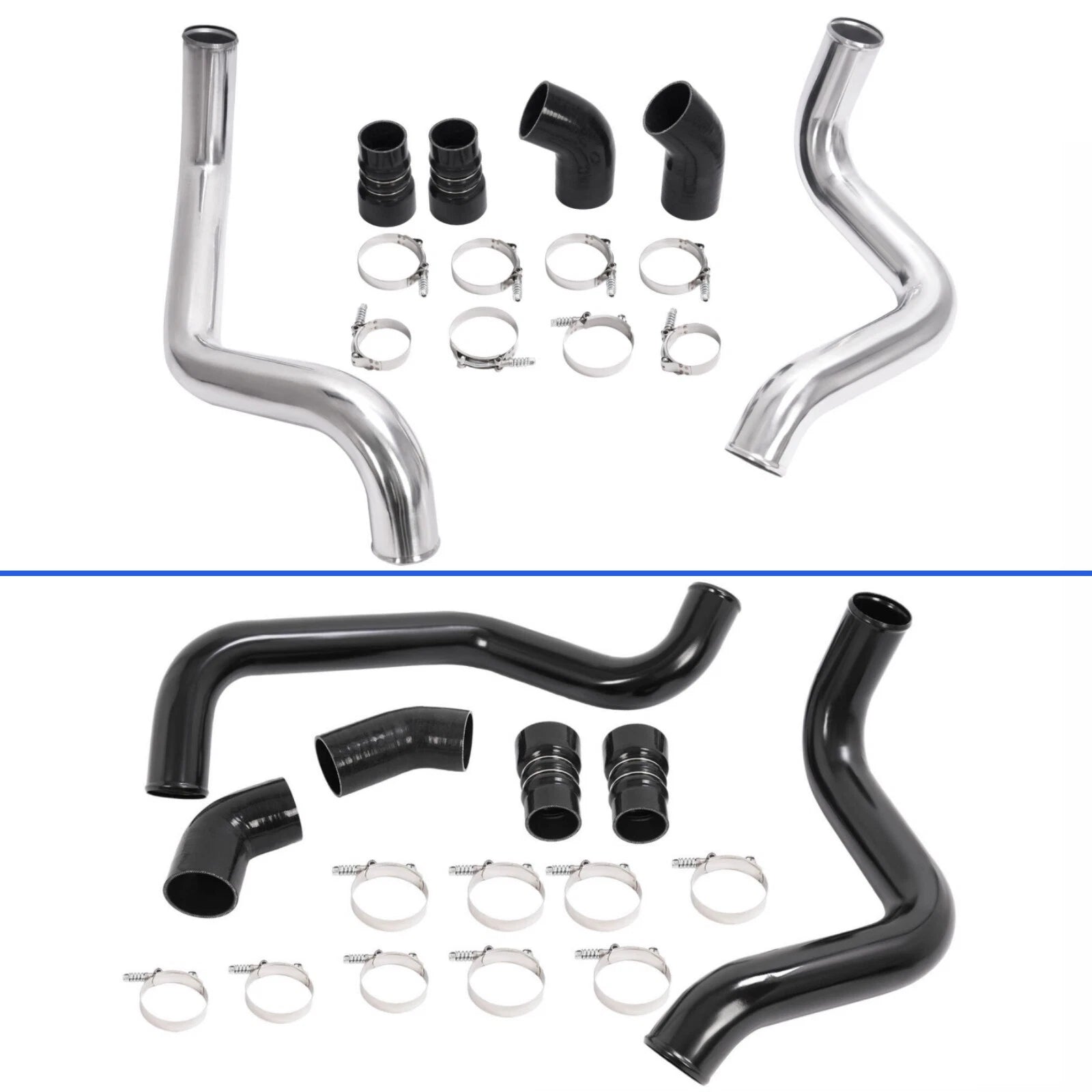 3" Intercooler Pipe Kit with Boots & Clamps for GMC Duramax 6.6L LB7 (2002–2004)