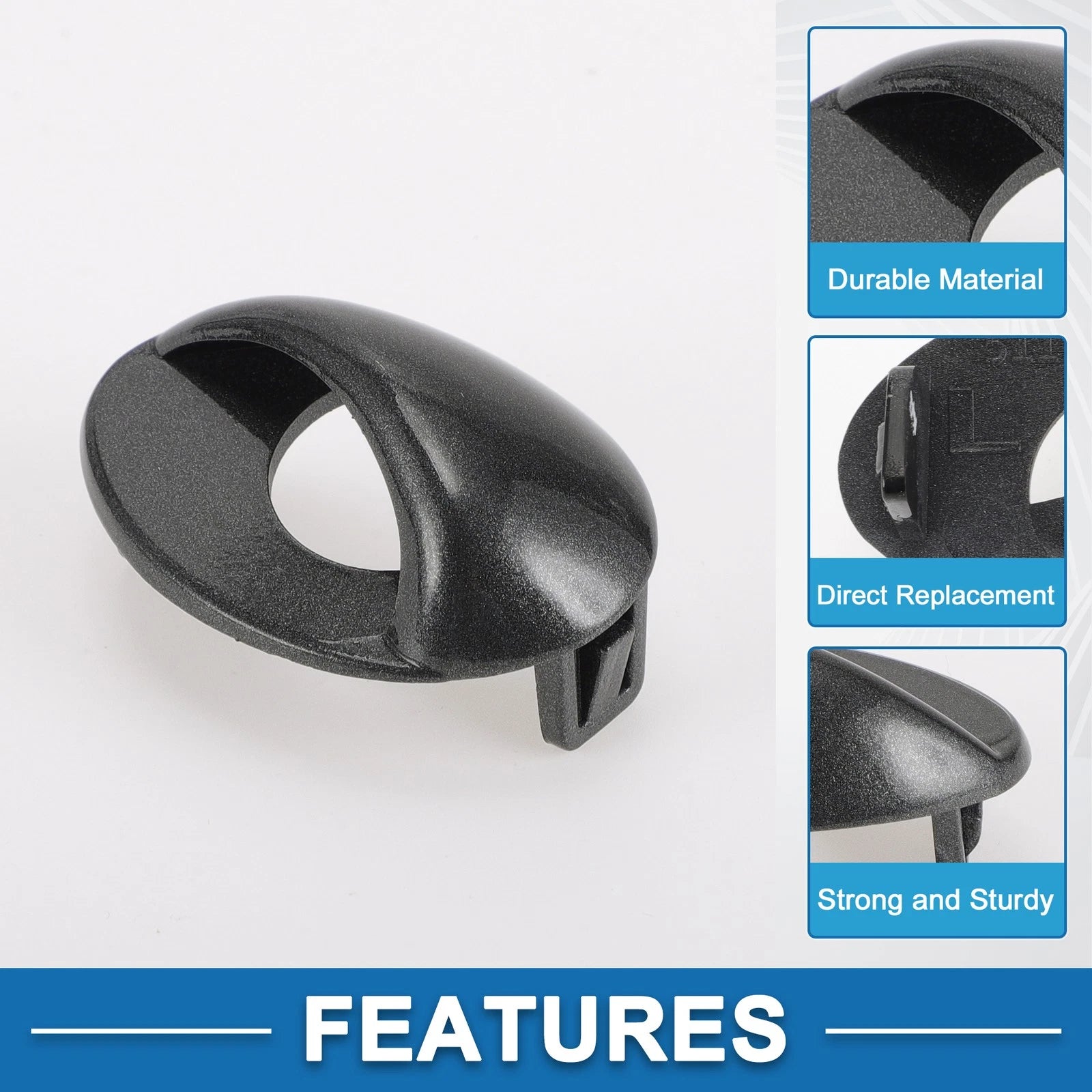 Front Left Headlight Washer Nozzle Cover Cap for BMW M3 (2008–2013)