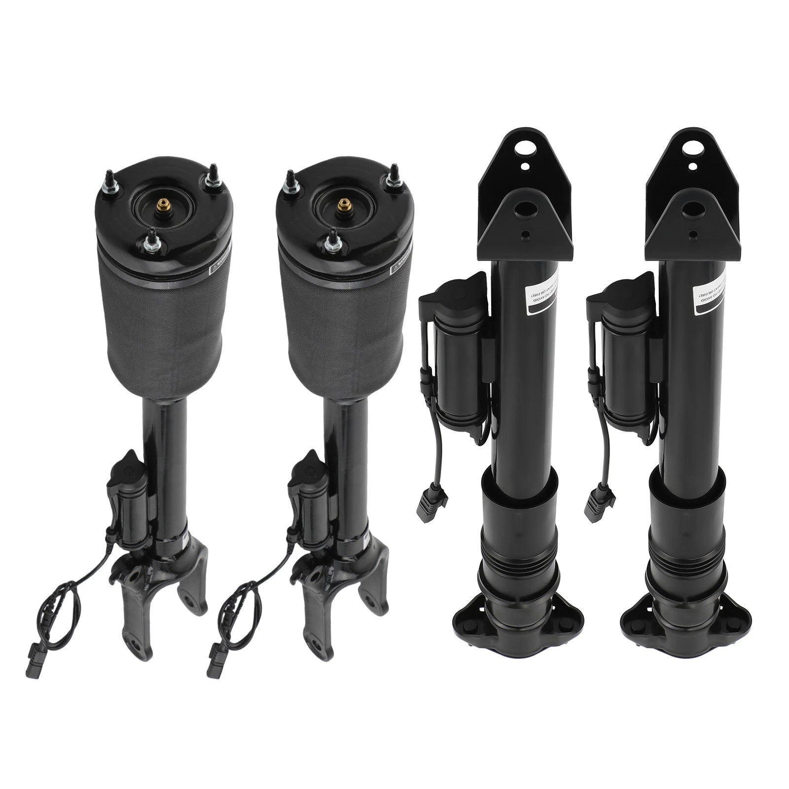 2X Front Air Suspension Struts + 2X Rear Shocks for Mercedes ML GL (2006-2012)