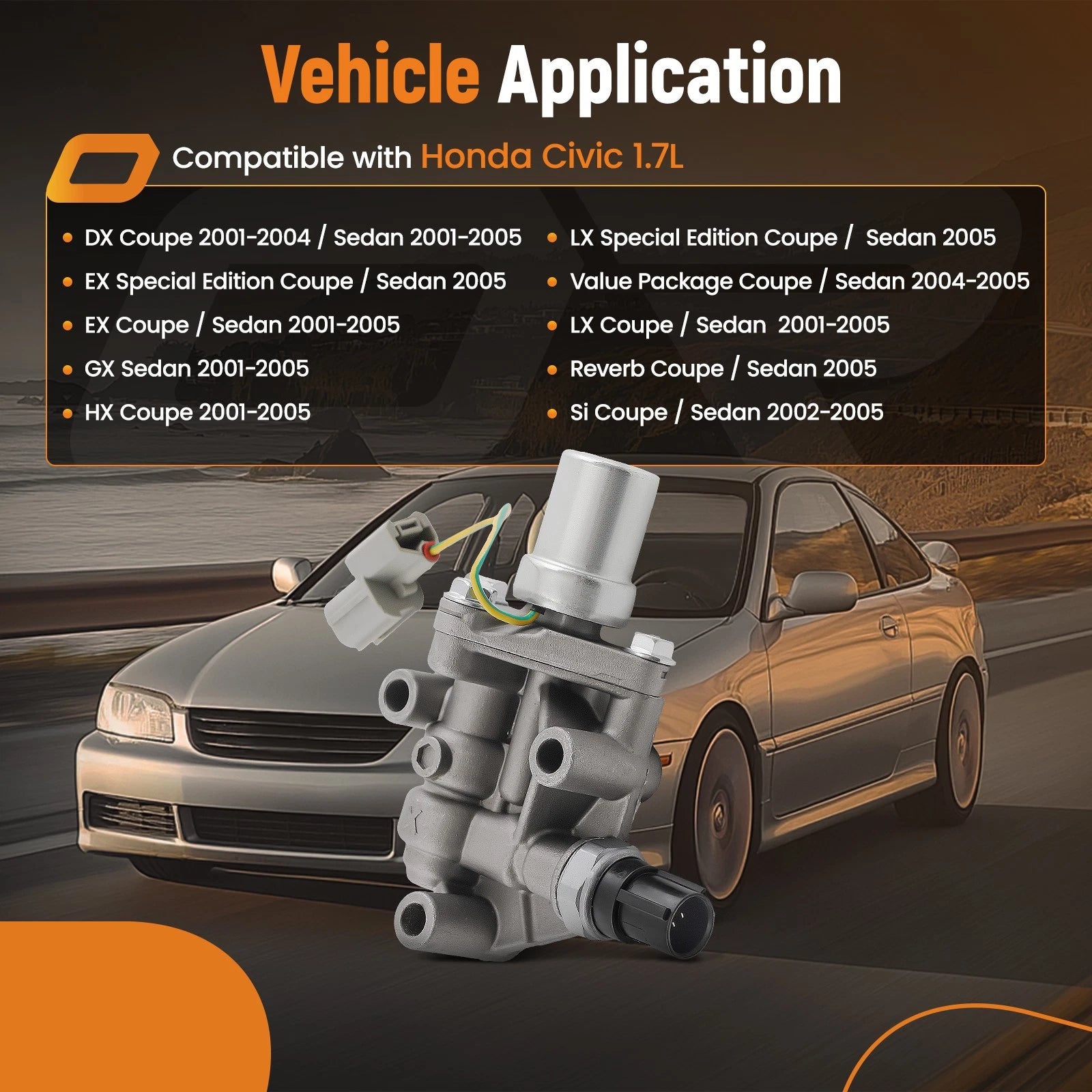Engine Variable Timing Solenoid for Honda Civic (2001-2005)