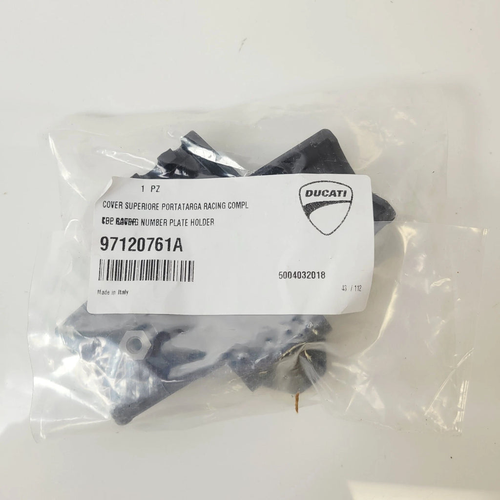 Ducati Racing Number Plate Holder Top Cover 97120761A for Ducati