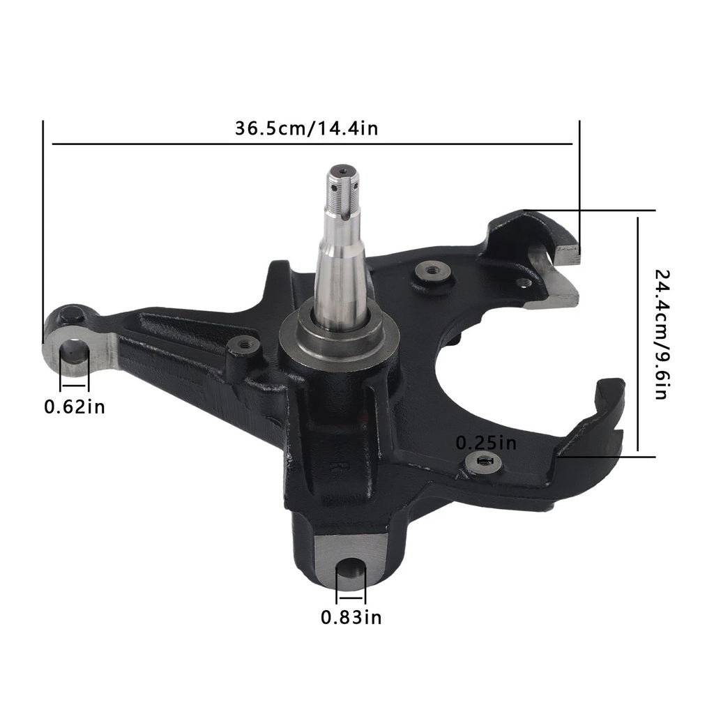 Set of 2 Drop Spindles for GMC C15/C1500 Pickup (1973–1974)
